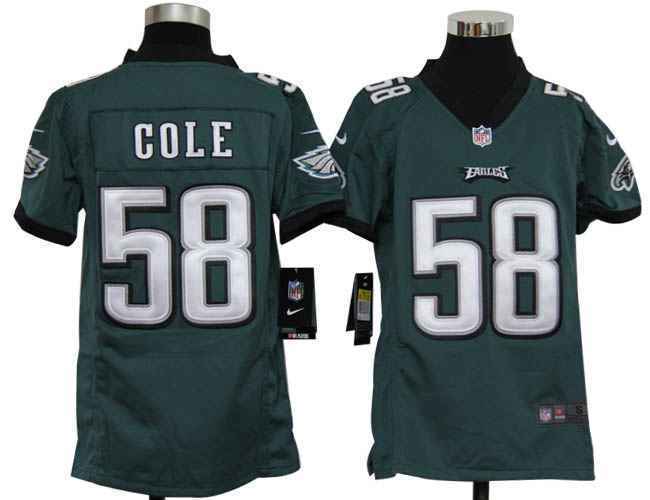 Limited Philadelphia Eagles Kids Jersey-015