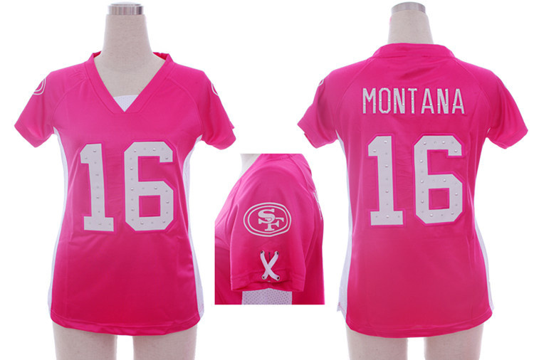 Limited San Francisco 49ers Women Jersey-035