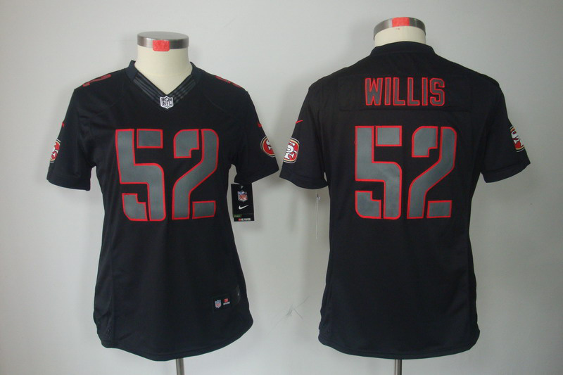 Limited San Francisco 49ers Women Jersey-052