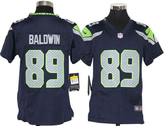 Limited Seattle Seahawks Kids Jersey-014