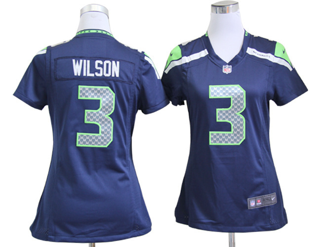 Limited Seattle Seahawks Women Jersey-001