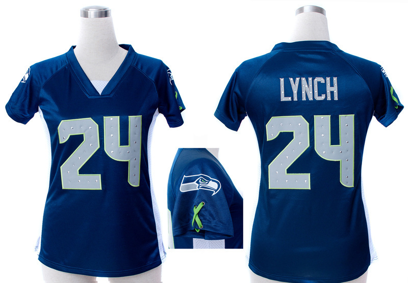 Limited Seattle Seahawks Women Jersey-012