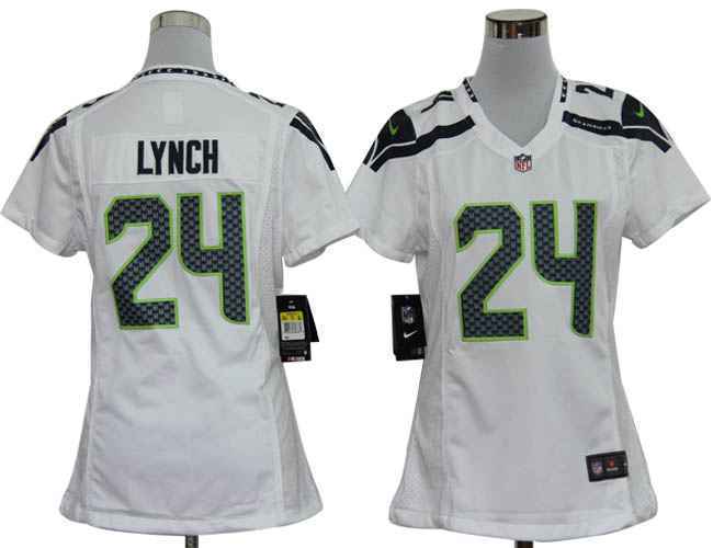 Limited Seattle Seahawks Women Jersey-016