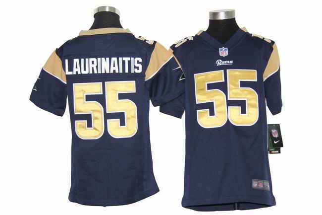 Limited St Louis Rams Kids Jersey-004