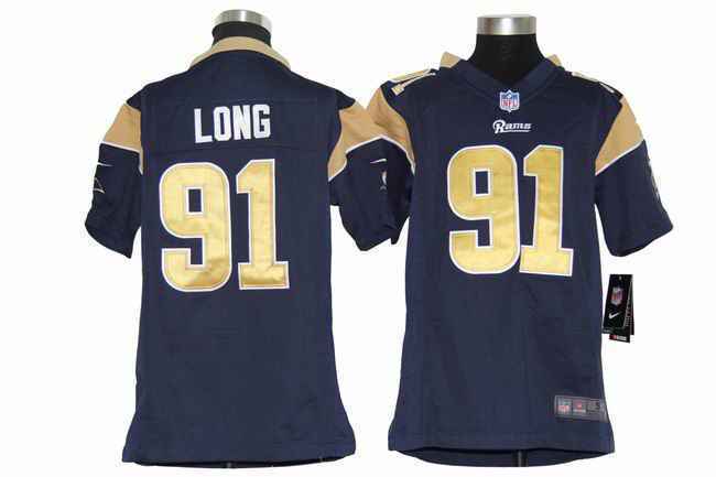 Limited St Louis Rams Kids Jersey-006