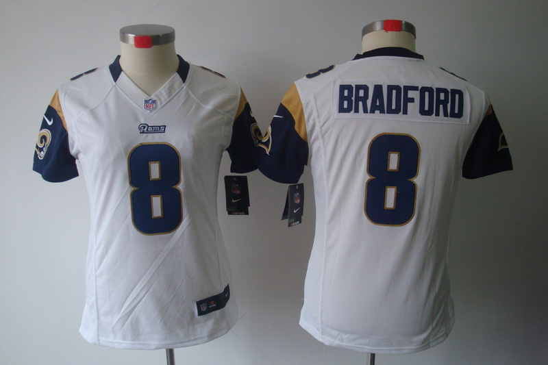 Limited St Louis Rams Women Jersey-005