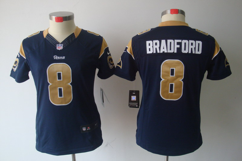 Limited St Louis Rams Women Jersey-007