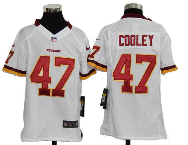 Limited Washington Red Skins Kids Jersey-010