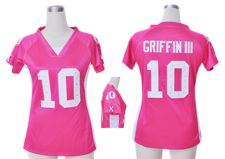 Limited Washington Red Skins Women Jersey-005