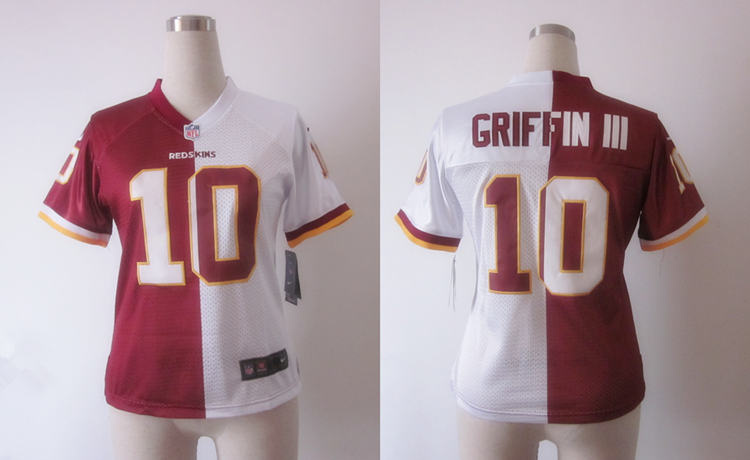 Limited Washington Red Skins Women Jersey-008