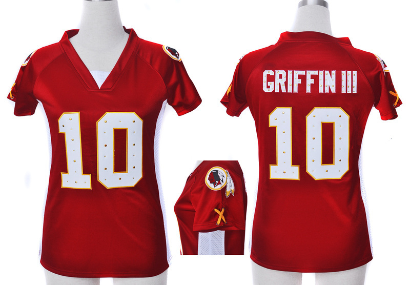 Limited Washington Red Skins Women Jersey-014