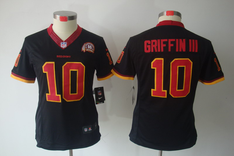 Limited Washington Red Skins Women Jersey-016