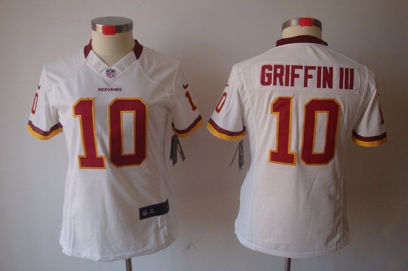 Limited Washington Red Skins Women Jersey-017