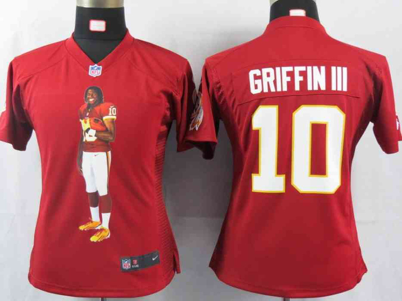 Limited Washington Red Skins Women Jersey-018