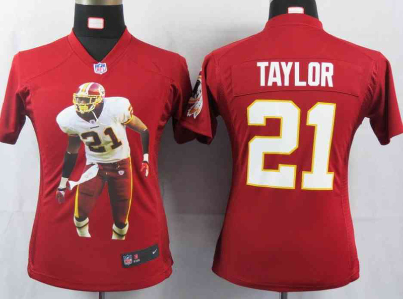 Limited Washington Red Skins Women Jersey-022