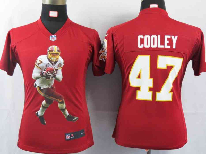 Limited Washington Red Skins Women Jersey-023