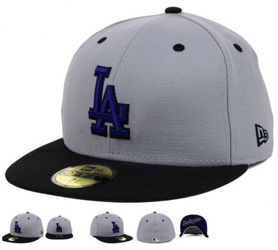 Los Angeles Dodgers Fitted Hats-011