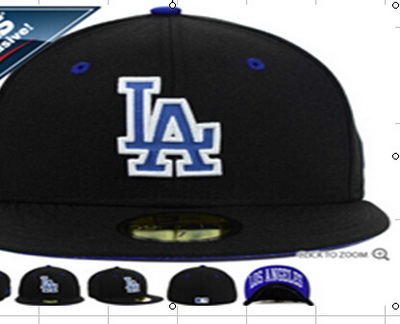 Los Angeles Dodgers Fitted Hats-015