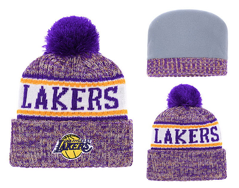 Los Angeles Lakers Beanies-009