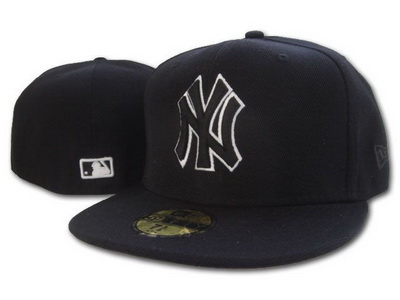 New york yankees Fitted Hats-016