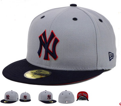 New york yankees Fitted Hats-041