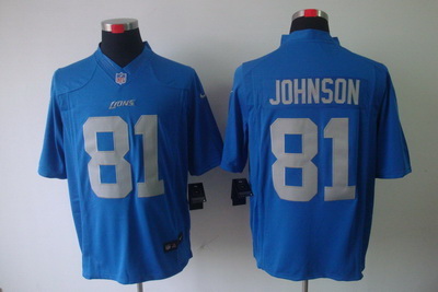 Nike Detroit Lions Limited Jersey-002