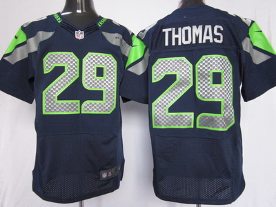 Nike Elite Seattle Seahawks Jersey-005