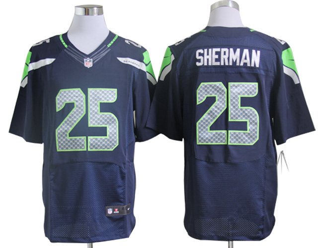 Nike Elite Seattle Seahawks Jersey-056