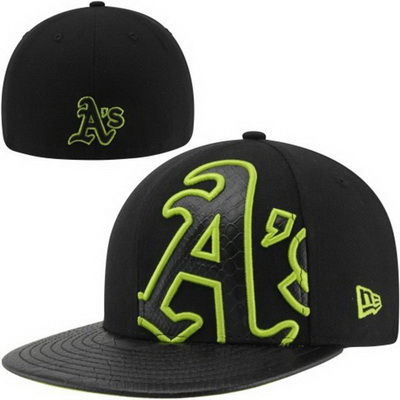 Oakland Athletics Fitted Hats-008