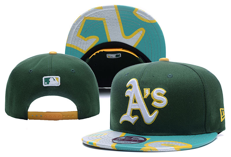 Oakland Athletics Snapback-007