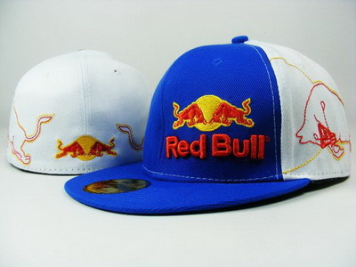 Red Bull Fitted Hats-033