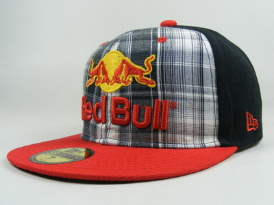 Red Bull Fitted Hats-036