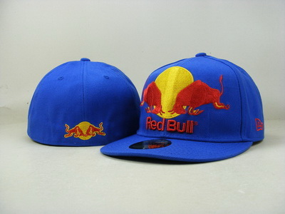 Red Bull Fitted Hats-040