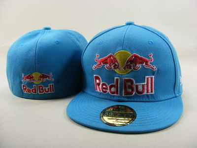 Red Bull Fitted Hats-047