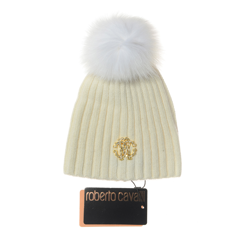 Roberto Cavalli Wool Beanie AAA-018