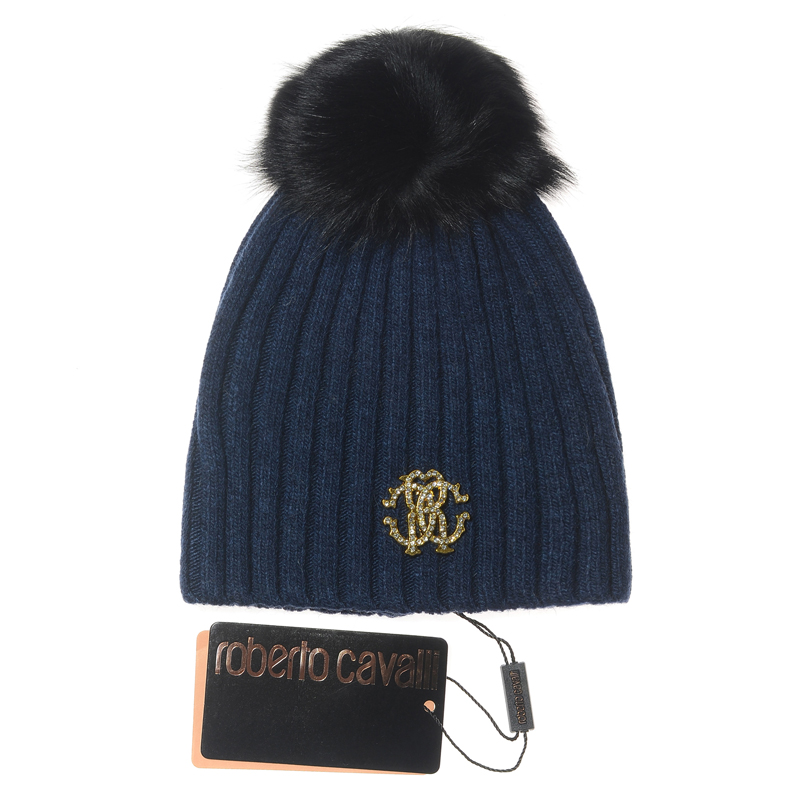 Roberto Cavalli Wool Beanie AAA-020