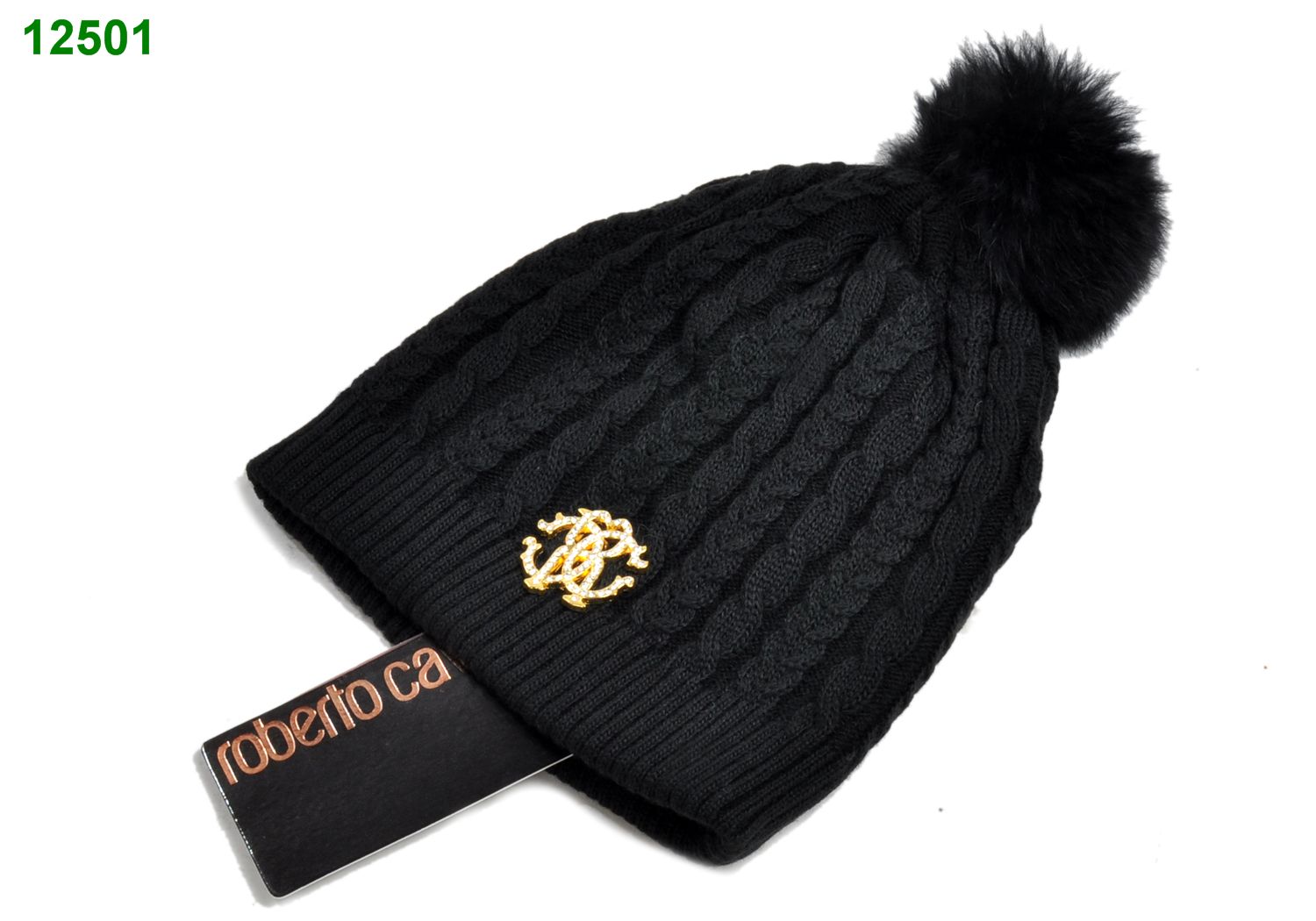 Roberto Cavalli Wool Beanie AAA-034