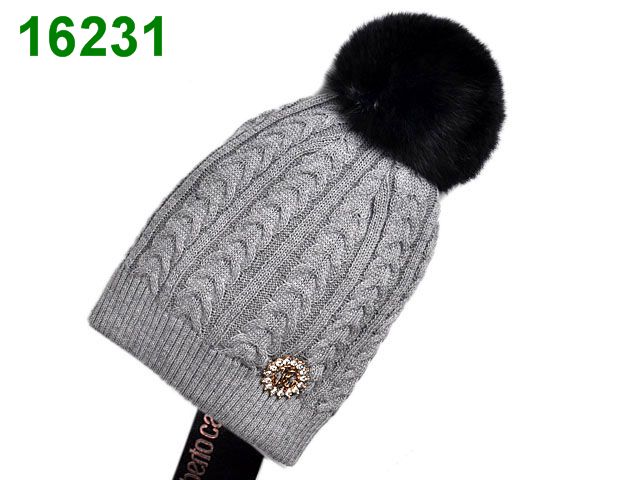 Roberto Cavalli Wool Beanie AAA-042