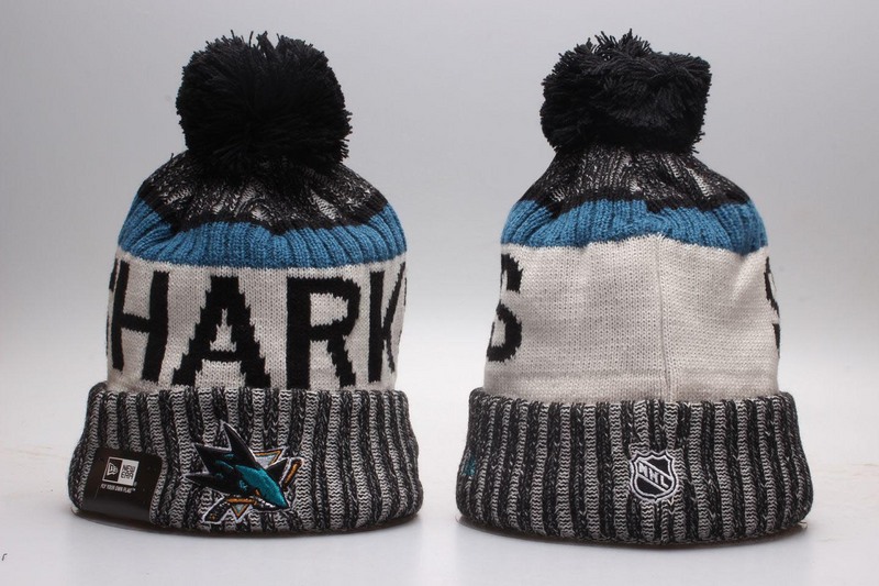 San Jose Sharks Beanies-002