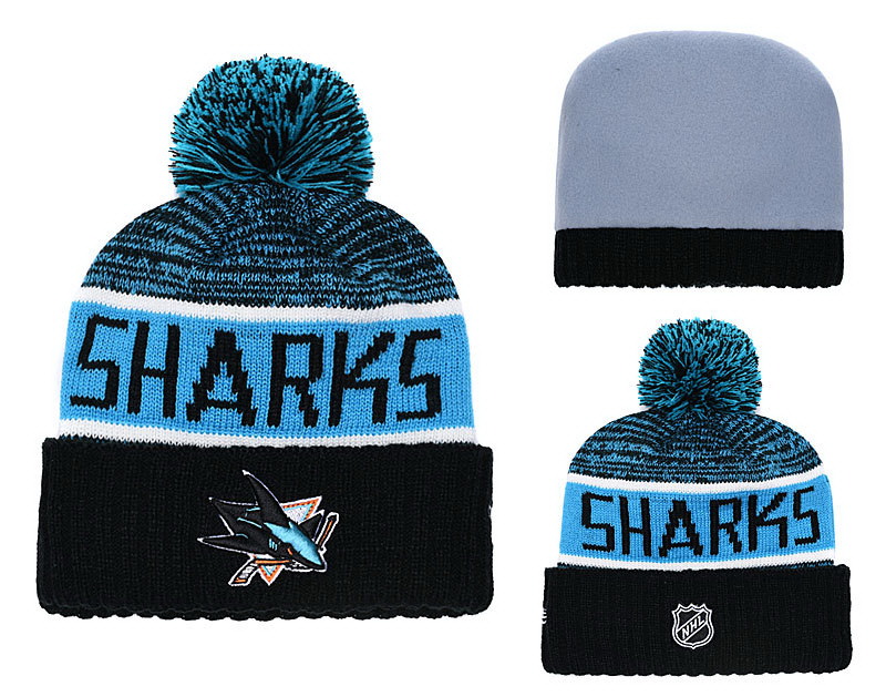 San Jose Sharks Beanies-004