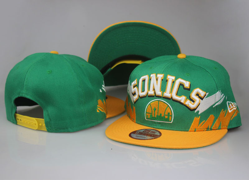 Seattle Supersonics Snapback-001