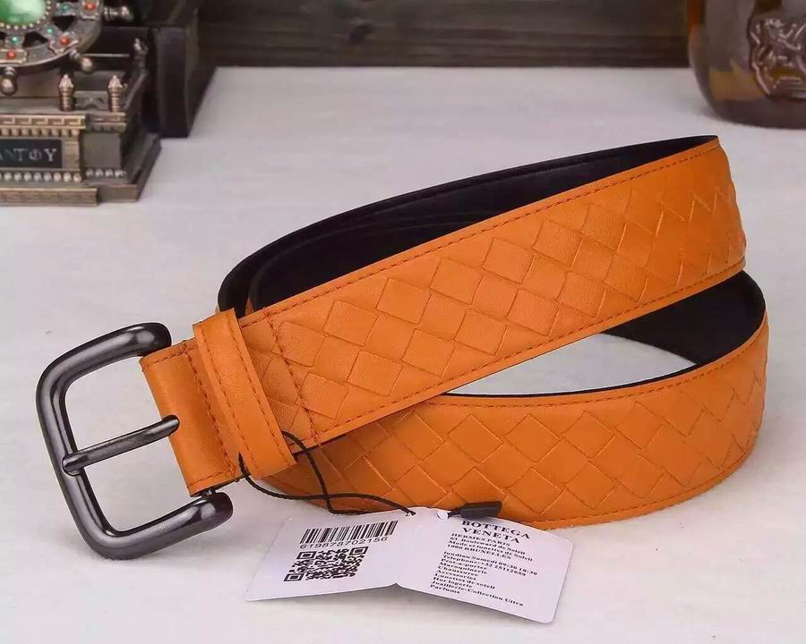 Super Perfect Quality BV Belts(100% Genuine Leather,steel Buckle)-005