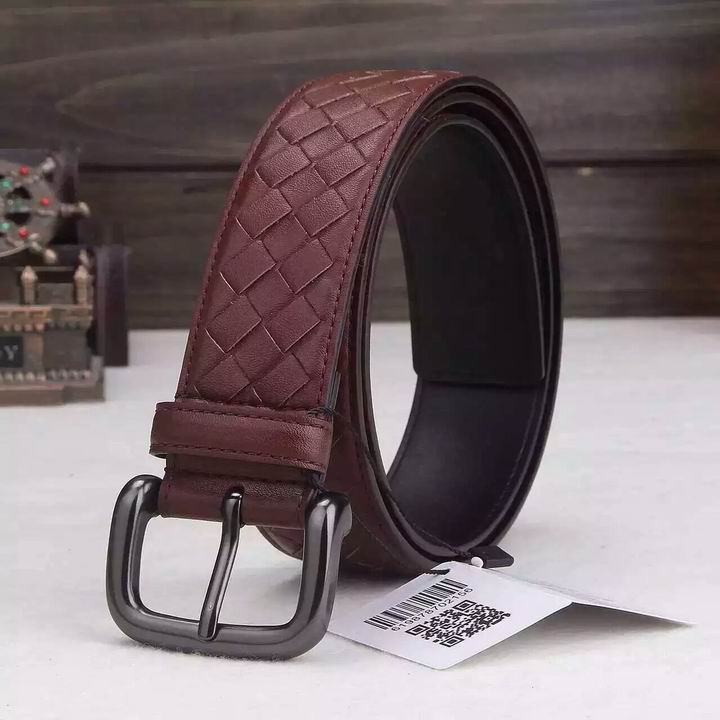 Super Perfect Quality BV Belts(100% Genuine Leather,steel Buckle)-027