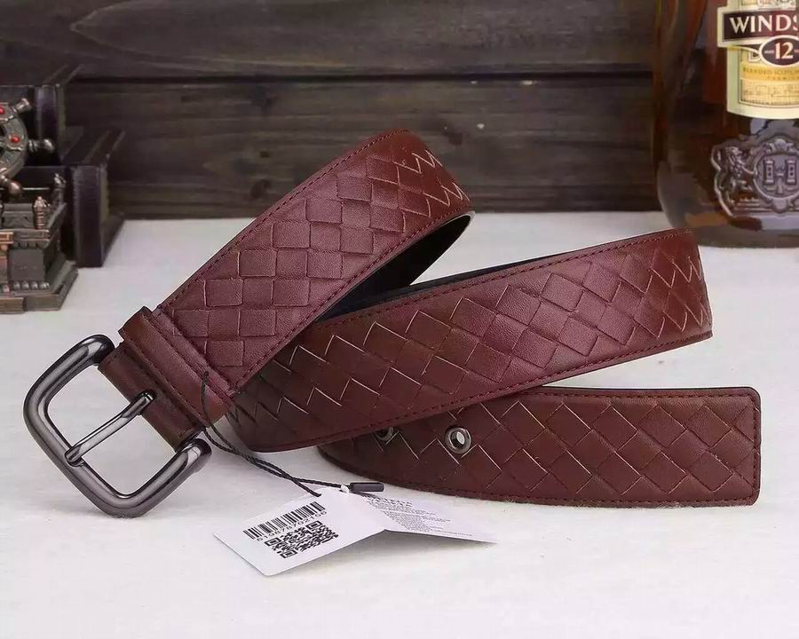 Super Perfect Quality BV Belts(100% Genuine Leather,steel Buckle)-028