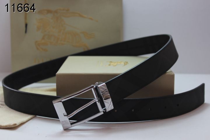 Super Perfect Quality Burberry Belts(100% Genuine Leather,steel buckle)-029