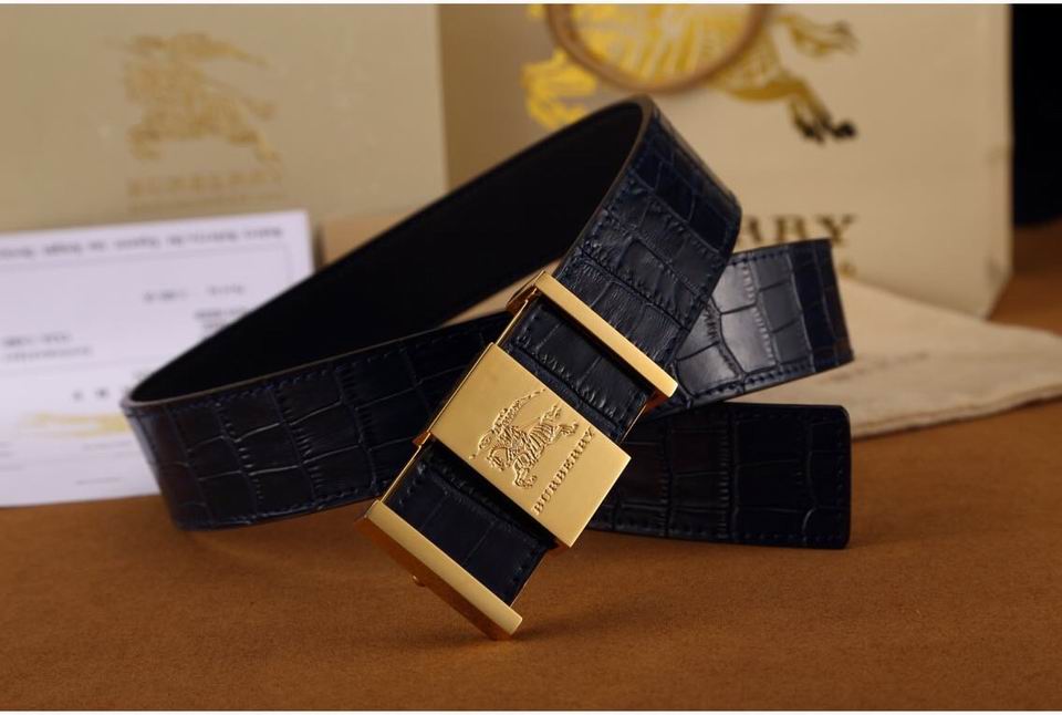 Super Perfect Quality Burberry Belts(100% Genuine Leather,steel buckle)-098