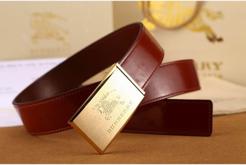 Super Perfect Quality Burberry Belts(100% Genuine Leather,steel buckle)-101