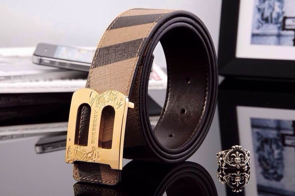 Super Perfect Quality Burberry Belts(100% Genuine Leather,steel buckle)-128