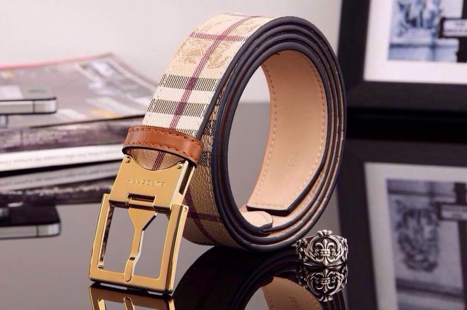 Super Perfect Quality Burberry Belts(100% Genuine Leather,steel buckle)-131