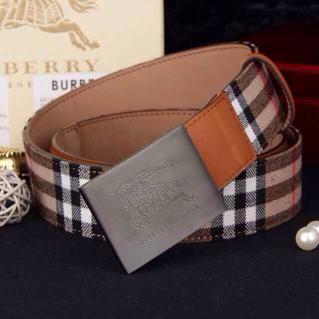 Super Perfect Quality Burberry Belts(100% Genuine Leather,steel buckle)-148